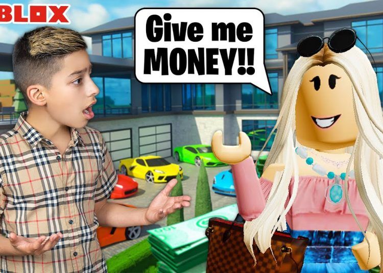 Ferran S Girlfriend Spends All His Money On Roblox Brookhaven Royalty Gaming Celebrity Land International - money game roblox