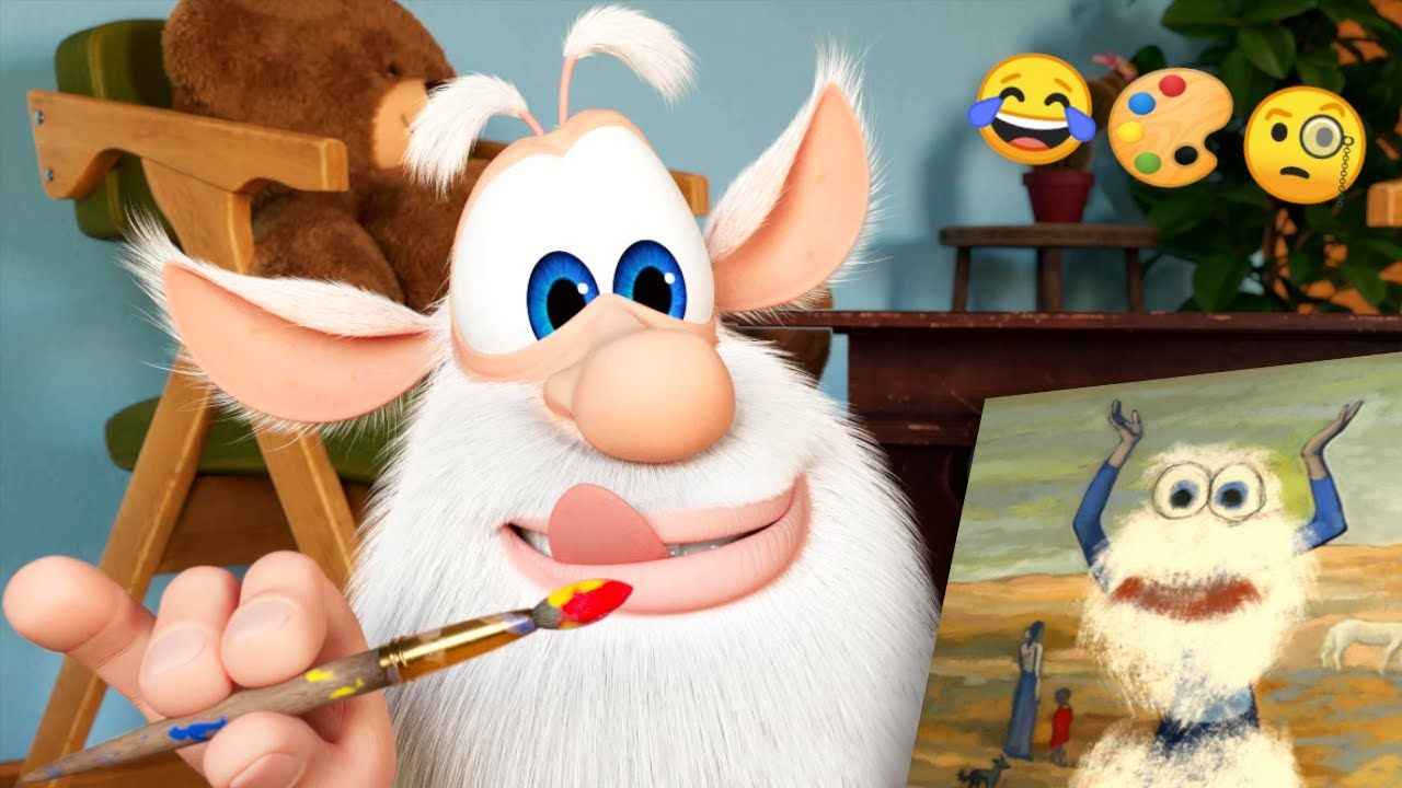 Booba ? In the Artist's Studio ?‍? Episode – Funny cartoons for kids – BOOBA  ToonsTV – Celebrity Land International