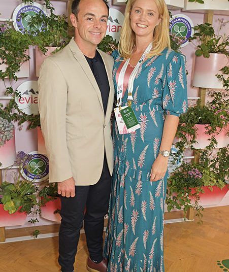 Ant Mcpartlin And Fiancee Anne Marie Corbett Look Loved Up At Wimbledon Ahead Of Wedding Celebrity Land International
