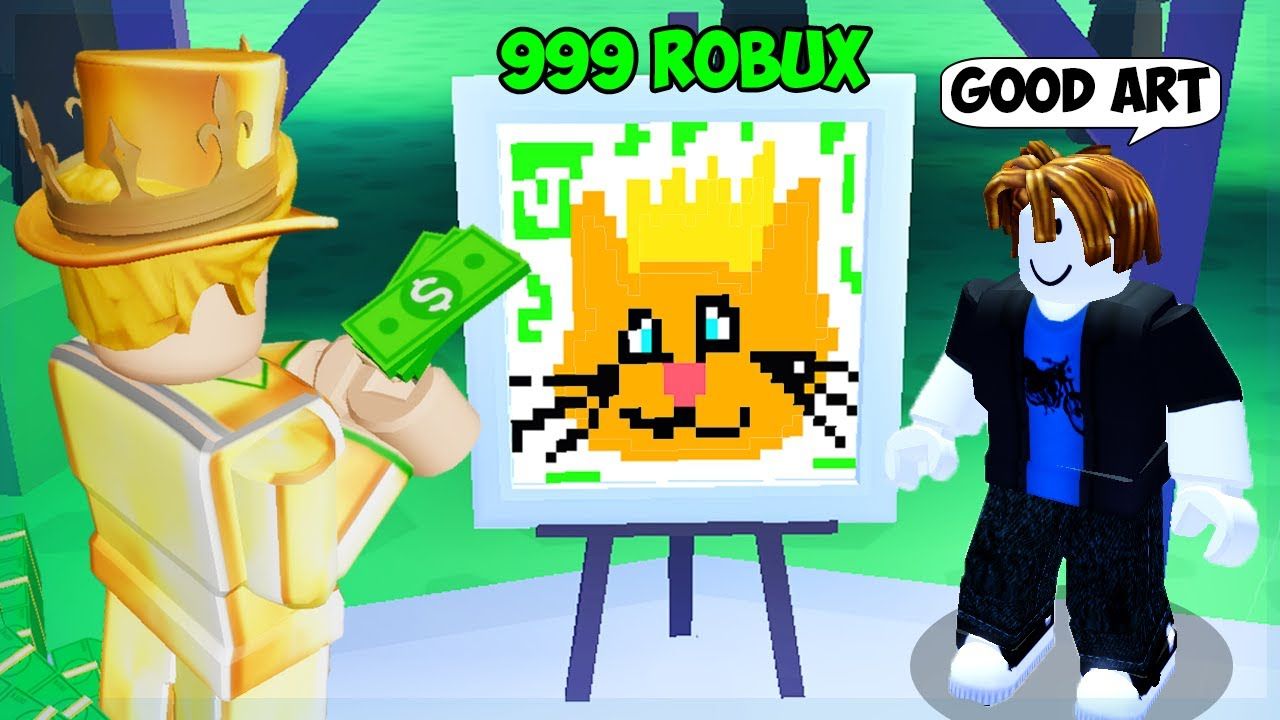 Donating Robux to Starving Artists In Roblox – Celebrity Land International
