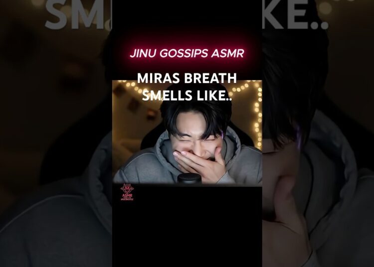 JINU GOSSIPS ABOUT MIRA #kpopdemonhunters #sojaboy #jinu #asmr #asmrwhisper #kpop