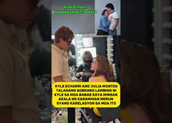 Kyle Echarri and Julia Montes #viralvideo #trending #celebrity #fyp #kyle #shorts #fypage #kai