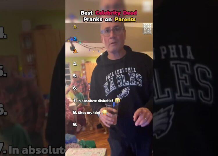 Best Celebrity Dead Pranks on Parents 3 😭 #shorts #pranks #parents #celebrity #fyp