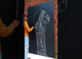 chalk board drawing#trading #narmesh #painting #viralvideo #artist