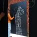 chalk board drawing#trading #narmesh #painting #viralvideo #artist
