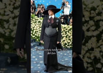 The best celebrity looks at the 2025 Met Gala#metgala2025#celebrity#fashion#model#festival#style