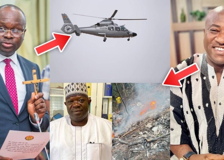 Helicopter Crαsh K!lls Minister Omane Boamah, Hon Murtala & 6 Others In Obuasi – FULL STORY
