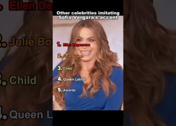 They do their best Sofia Vergara impressions #SofiaVergara #Accent #celebrity #impression #funny