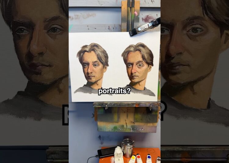 Cheap vs Expensive Paint Brushes #artist #art #oil