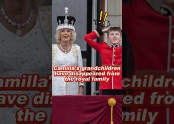 Camilla’s grandchildren have disappeared from the royal family #camilla #charles #tom