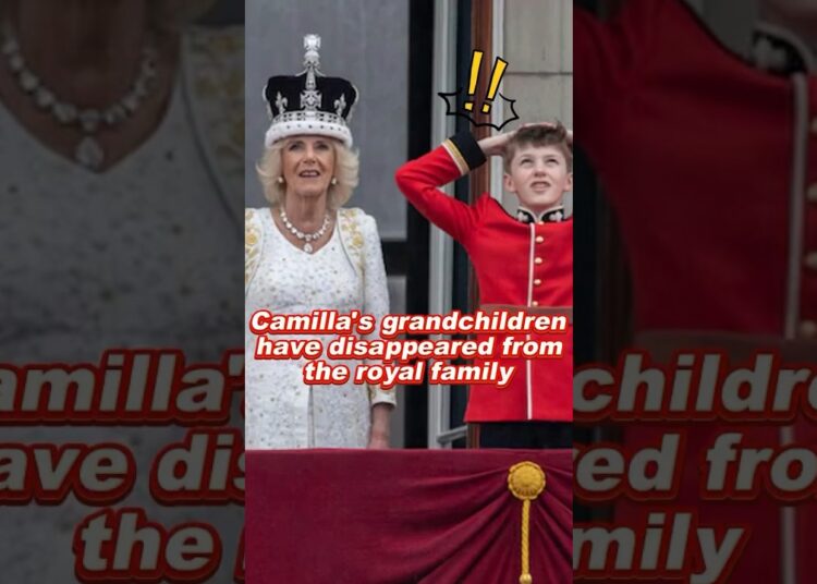 Camilla’s grandchildren have disappeared from the royal family #camilla #charles #tom