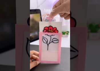 Paper Magic Art🌸✨#shorts #art #painting #muktaeasydrawing #youtubeshorts