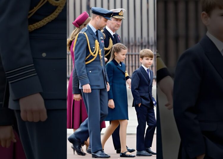 A Royal Family Moment You Can’t Miss #royalfamily #princewilliam #princelouis #charlotte