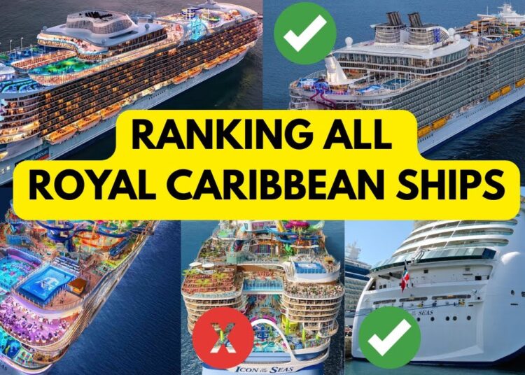 Every Royal Caribbean Ship RANKED from Worst to Best (2025 Edition!)