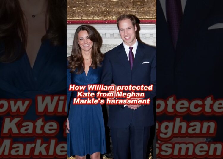 How William protected Kate from Meghan Markle’s harassment #meghan #william #kate #royal #foryou
