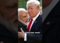 The game between Trump and Modi#shorts #shortvideo #celebrity #actress #trump #modi