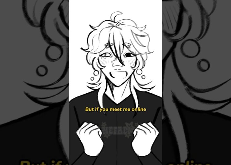 I might say hi (WIP??) #animation #animatic #art #drawing #artist #persona #life #music