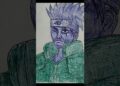 Kakashi #naruto #drawing #art #anime #drawingtutorial #drawingideas #kakashi #drawingdrawing #yt