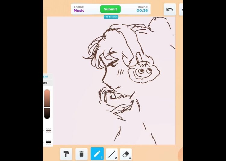 Speed draw but ima try hard #lofigirl #roblox #art