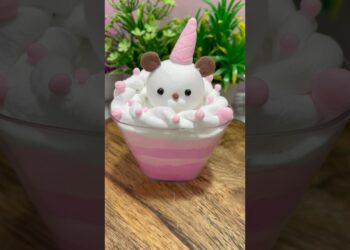 Diy Clay Pudding #shorts #youtubeshorts #diy #craft #artist #kidsvideo #kids #superclay