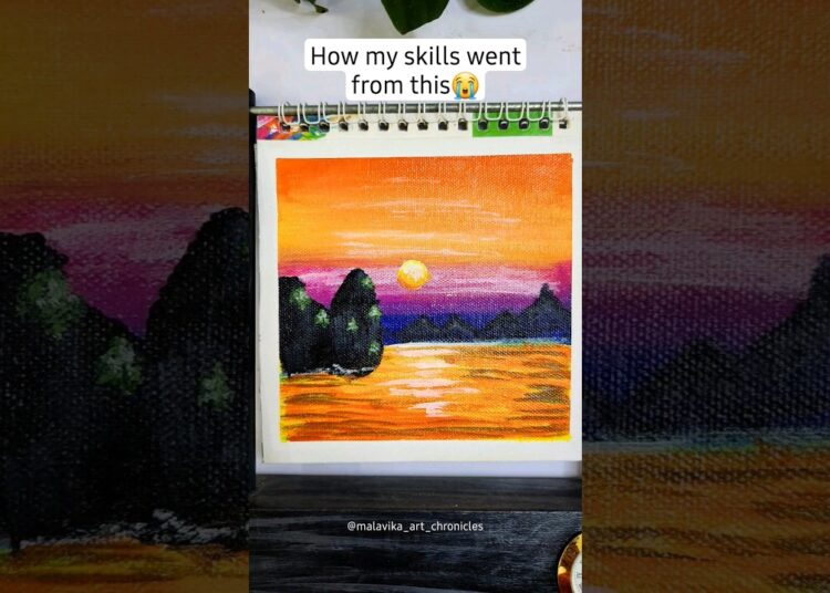 How to Improve Your Painting Skills in Just 4 Months (Self-Taught Artist Tips)