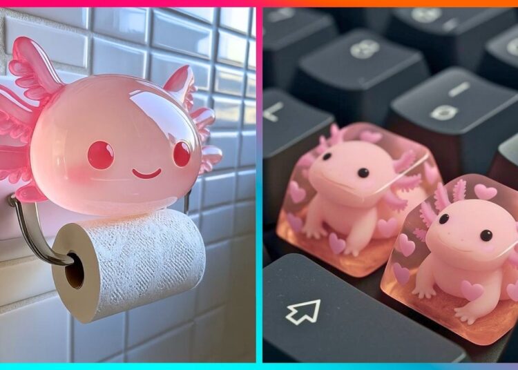 Cute AXOLOTL Art & Other Cute Animal Ideas