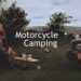 Motorcycle Camping on a Royal Enfield Classic 350 with campfire cooking