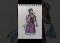 Stick to anime drawing #anime #drawing #art #animeart #animedrawing #fyp #demonslayer #shorts #draw