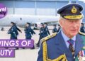 King Charles Honours RAF Lossiemouth Squadron & Inspects Poseidon P-8A Aircraft