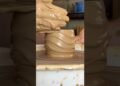 How to trim slip textured pottery #clay  #ceramic #handmade #artist #pottery #potterywheel