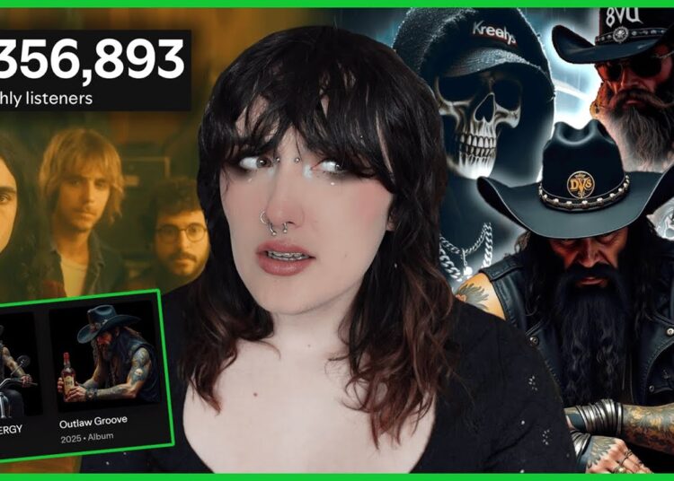The Bizarre World Of AI Spotify Artists