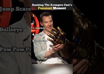 Ranking The Avengers Cast’s Funniest Moments! #celebrity #funny #ranking #shorts #funnymoments #usa