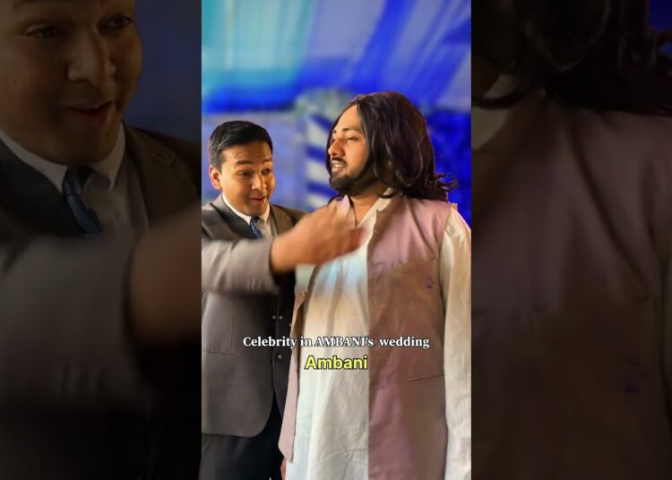 Anant Ambani’s wedding leaked video, 😁😁Celebrity in ambani’s wedding 😁😁😁 #shorts