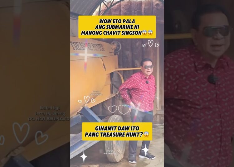 Chavit Singson may Submarine😱 #chavitsingson #celebrity #showbiz #artista #celebrities #viralshorts