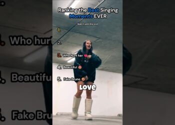 Ranking the Best Singing Moments EVER