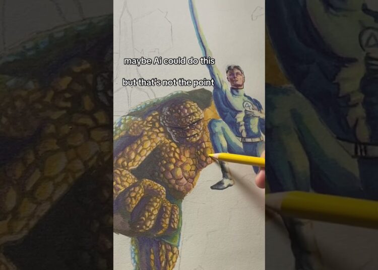I loved the movie #art #artist #fantasticfour #mcu