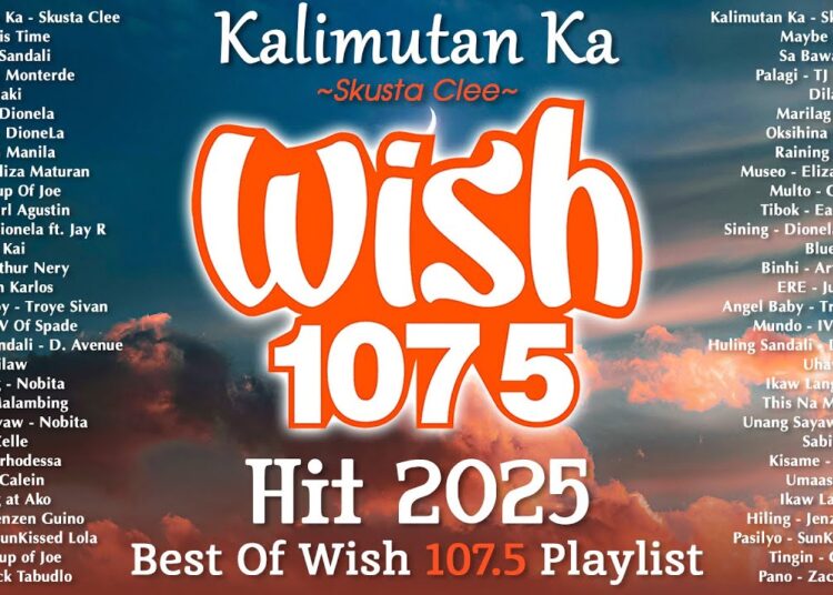 Top OPM Tagalog Love Songs 2025 Playlist 💗 Best Of Wish 107.5 Songs Playlist 2025