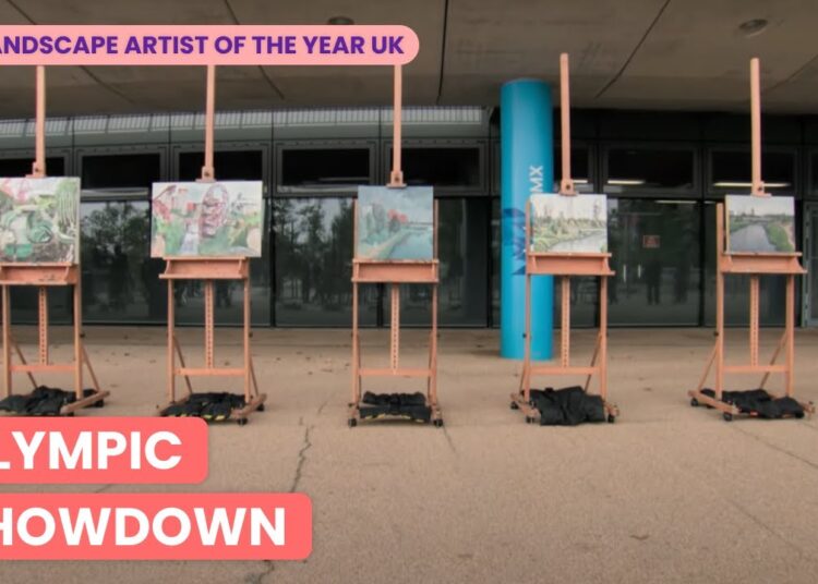 Painting Queen Elizabeth’s Olympic Park | Landscape Artist of the Year UK