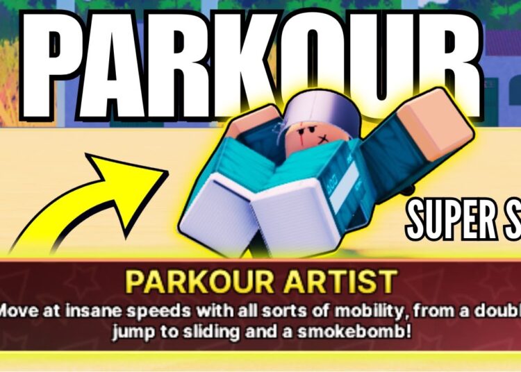 The NEW PARKOUR ARTIST POWER is TOO INSANE in INK GAME (Roblox)