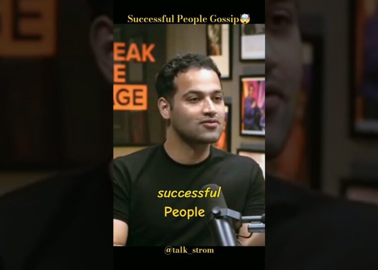 Successful People Gossip To Hide Secret 🤯 #shorts #podcast #rajshamani #success