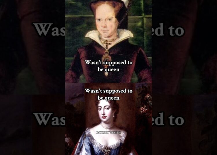Similarities between Mary I and Mary II #royal #queen #royalty #history #viral #shorts #royalfamily