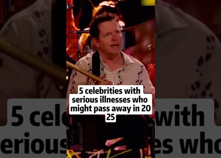 5 celebrities with serious illnesses who might pass away in 2025 #shorts #fyp #celebrity #famous