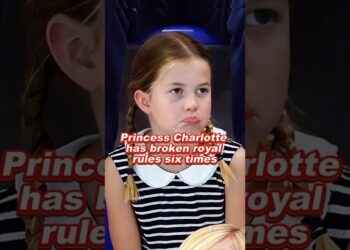 Princess Charlotte has broken royal rules six times #princesscharlotte #royal #foryou #celebrity