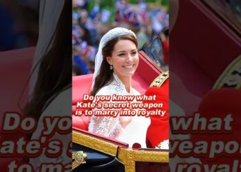 Do you know what Kate’s secret weapon is to marry into royalty #kate #royal #foryou