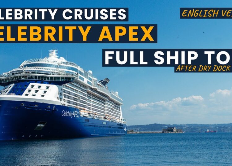 Celebrity Cruises | Celebrity Apex | Full Ship Tour| After dry dock – in 2025 | English version