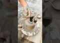 clay with pottery#viral #potteryclay #tranding #artist #pottery #song #video