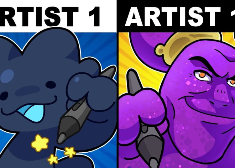 10 ARTISTS Make A COMIC Without COMMUNICATING!? | 5