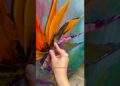 On the easel! Acrylic paint on canvas #painting #art #artist #shorts #fyp #viral #drawing #flowers