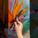 On the easel! Acrylic paint on canvas #painting #art #artist #shorts #fyp #viral #drawing #flowers