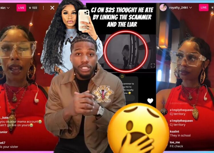 Royalty Goes Live‼️CJ SO COOL Said TaTa is a Scammer‼️
